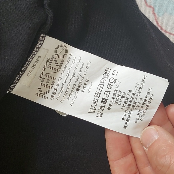 Kenzo black and white logo polo - Picture 8 of 13